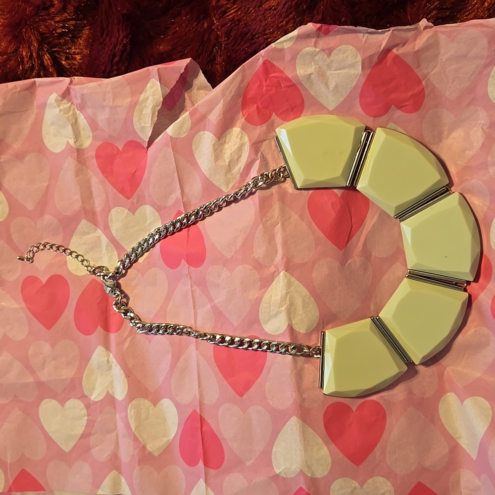 Stone Adjustable Chain Necklac💚PRE LOVED
